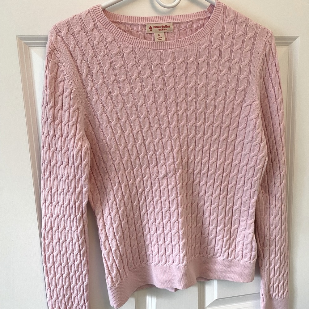 Women’s cotton/cashmere blend sweater